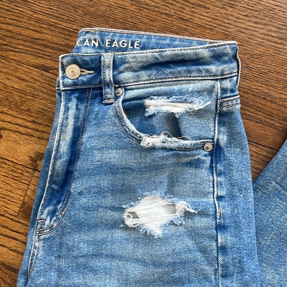 American Eagle Outfitters Mom Straight Jeans - Picture 2 of 9